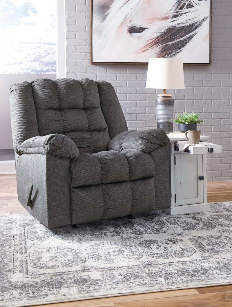 Drakestone Charcoal Microfiber Recliner