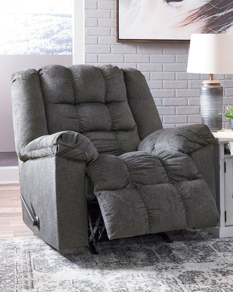 Drakestone Charcoal Microfiber Recliner