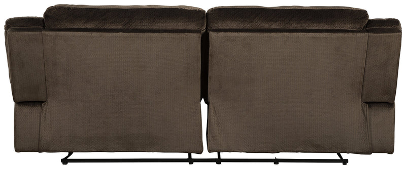 Clonmel Chocolate Velvet Power Reclining Sofa