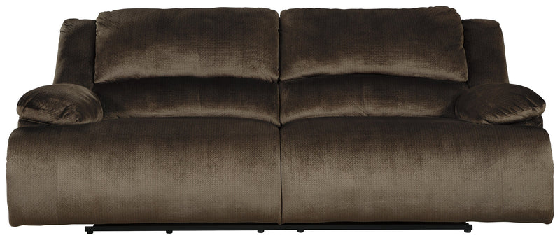 Clonmel Chocolate Velvet Power Reclining Sofa