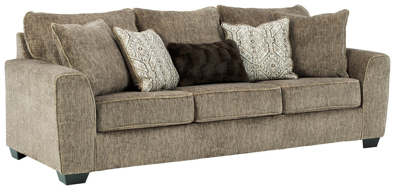 Olin Chocolate Chenille Sofa