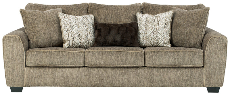 Olin Chocolate Chenille Sofa