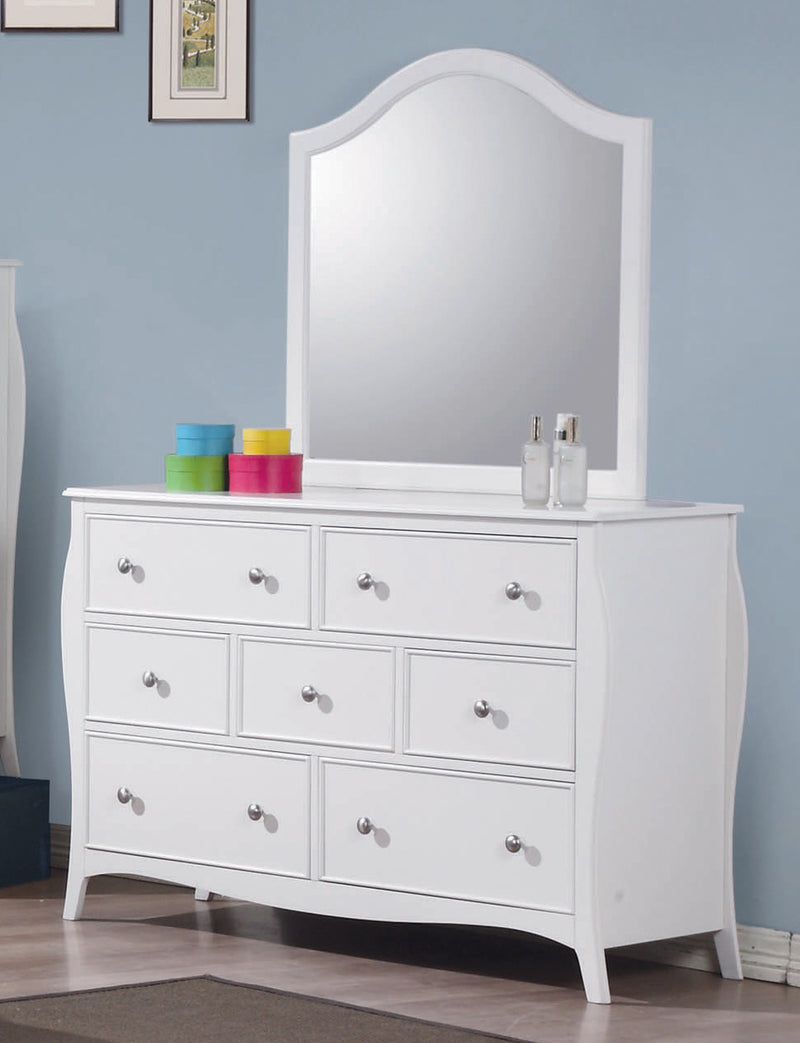 Dominique 4 Drawer Chest White