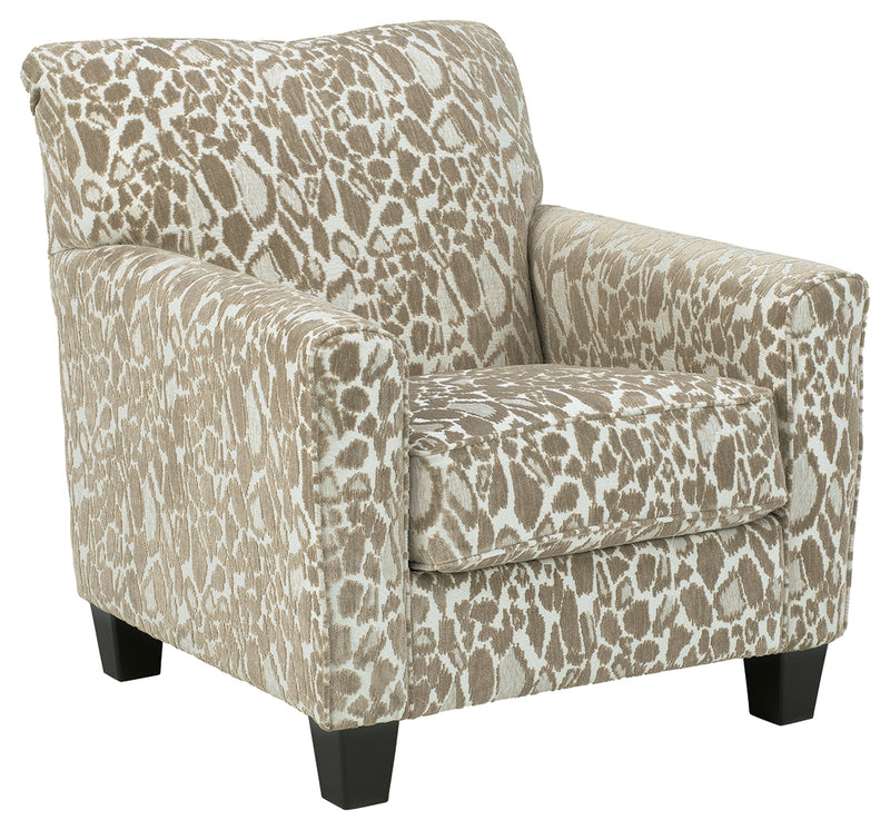 Dovemont Putty Chenille Accent Chair