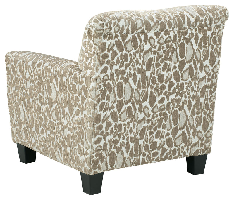 Dovemont Putty Chenille Accent Chair