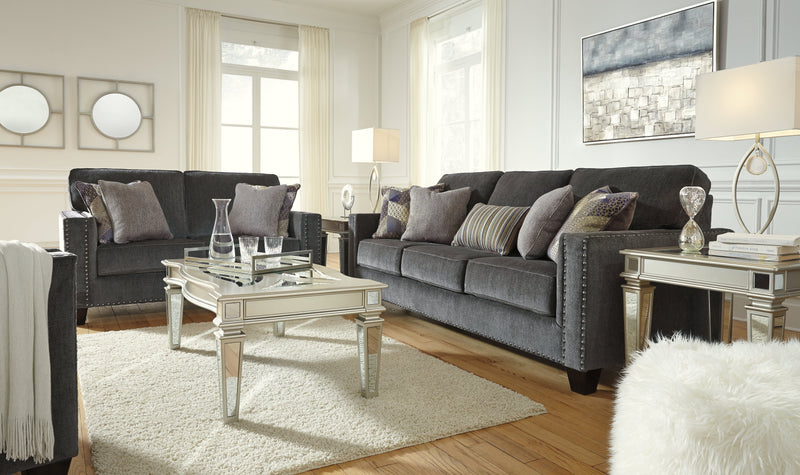 Gavril Smoke Chenille Sofa