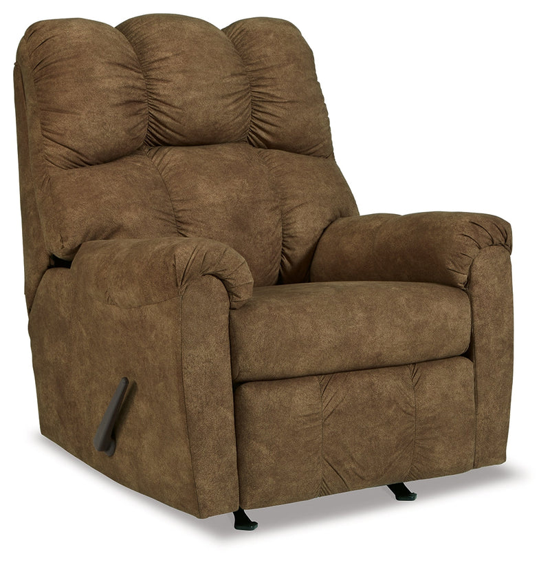 Potrol Brindle Faux Leather Recliner