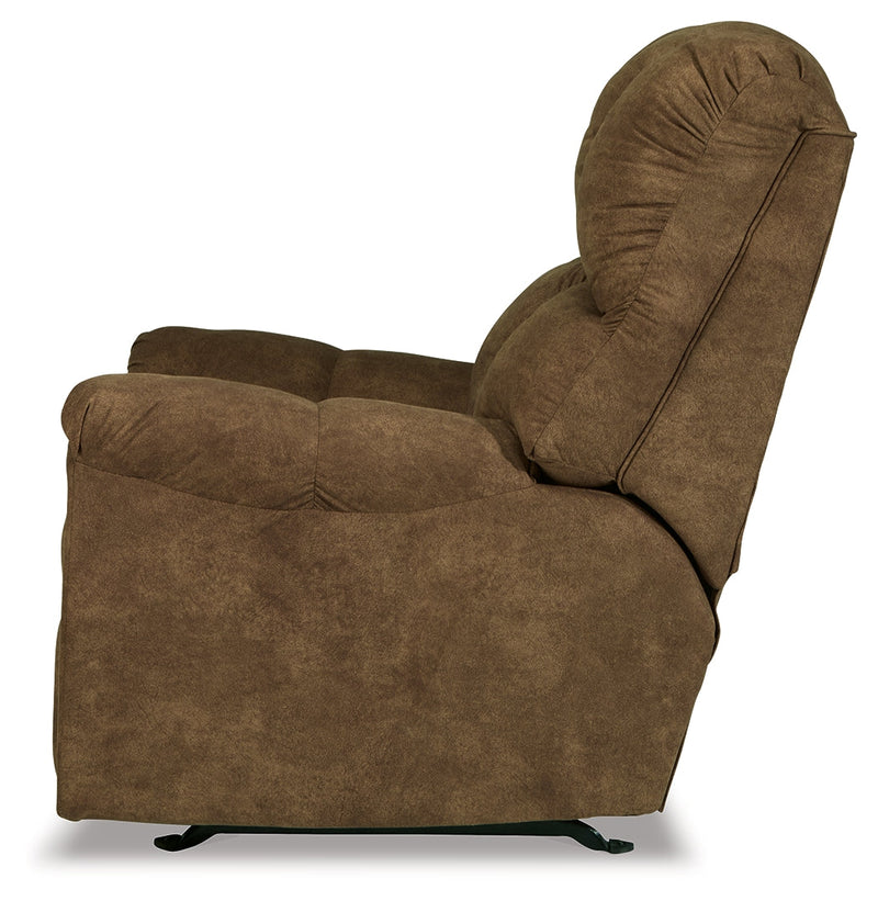 Potrol Brindle Faux Leather Recliner