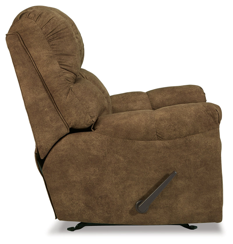 Potrol Brindle Faux Leather Recliner