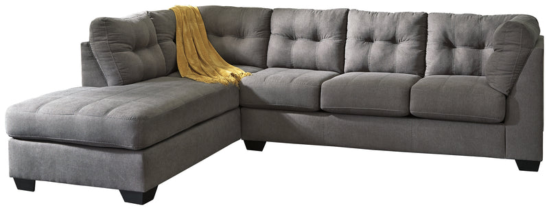 Maier Charcoal 2-Piece Sleeper Sectional With Chaise 45220S3