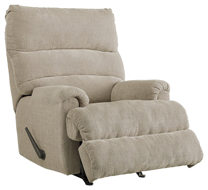 Man Fort Dusk Chenille Recliner