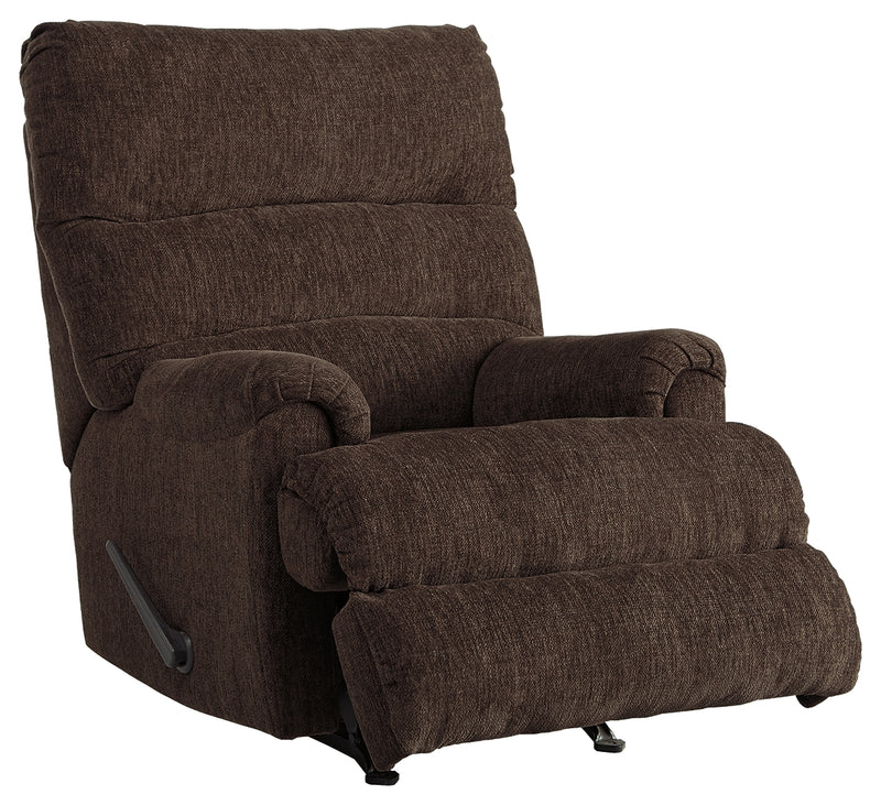 Man Fort Earth Chenille Recliner