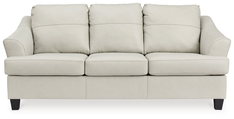 Genoa Coconut Leather Sofa
