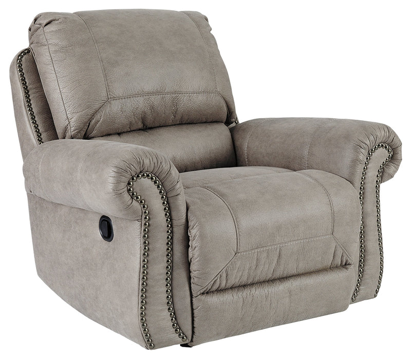 Olsberg Steel Faux Leather Recliner