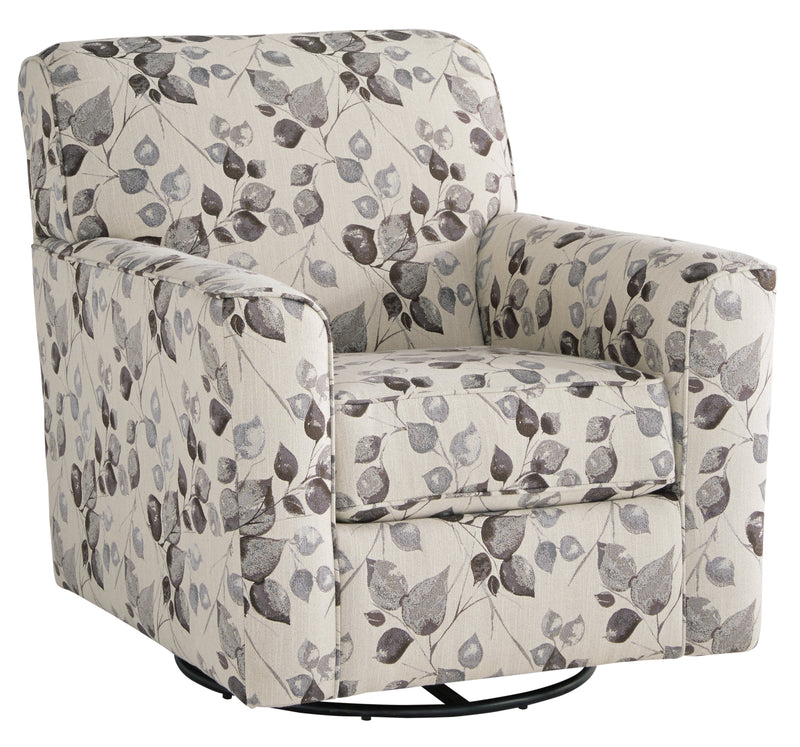 Abney Platinum Chenille,textured Accent Chair