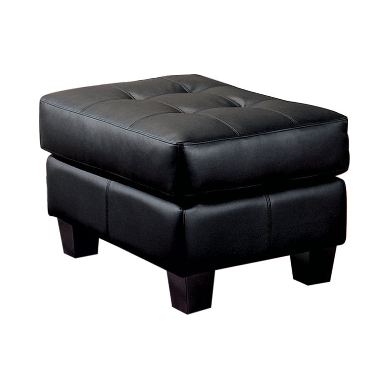 Samuel Upholstered Tufted Sofa Black