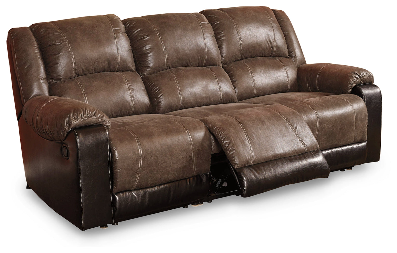 Nantahala Coffee 3-Piece Reclining Sectional