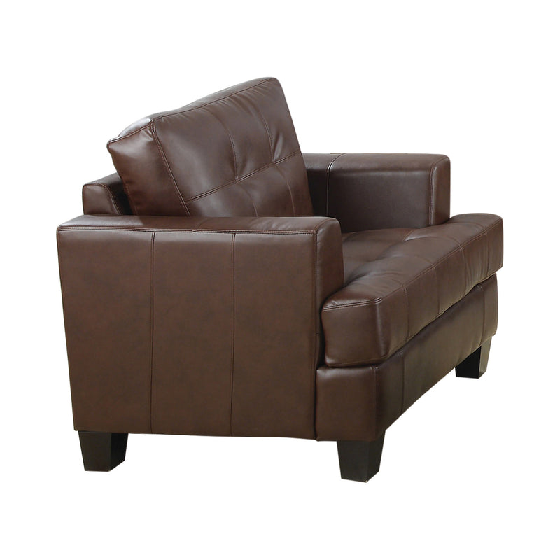 Samuel Upholstered Tufted Living Room Set