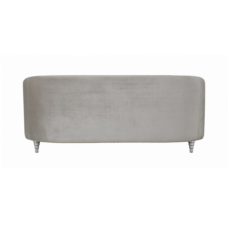 Avonlea Sloped Arm Tufted Sofa Grey