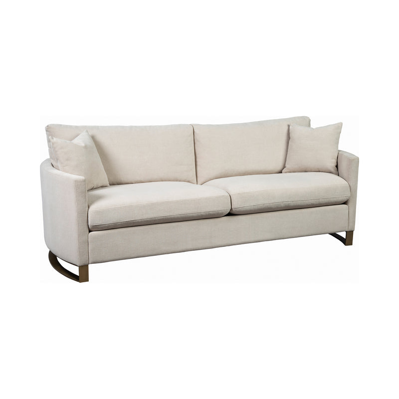 Corliss Beige Upholstered 3pc (sofa + Loveseat Chair)