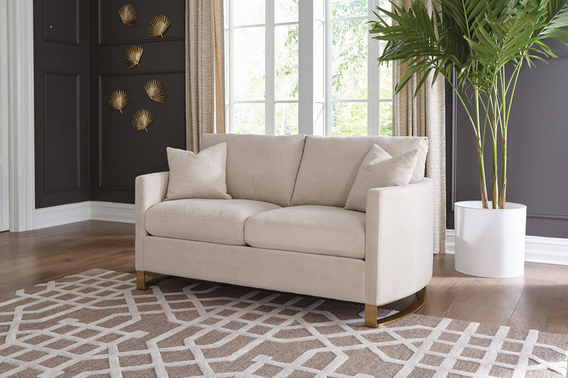 Corliss Beige Upholstered 3pc (sofa + Loveseat Chair)