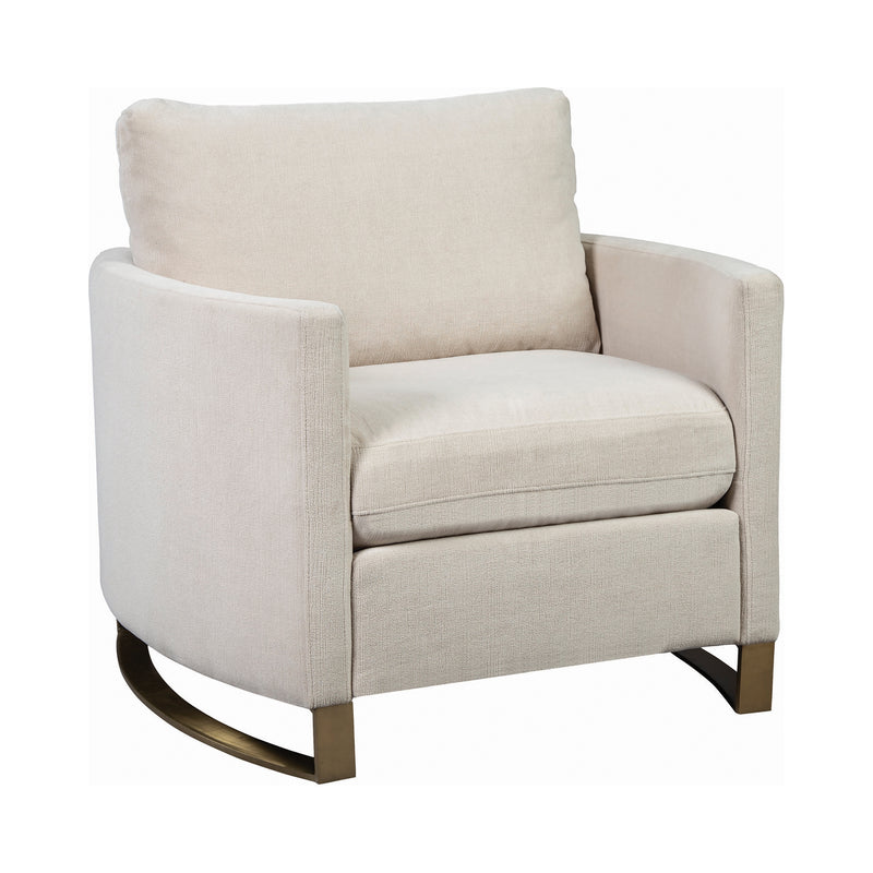 Corliss Beige Upholstered 2 Pc (sofa+loveseat)