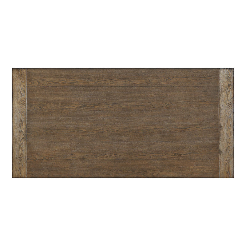 Millwood Weathered Natural And Rustic Black Metal Engineered Wood And Metal Writing Desk