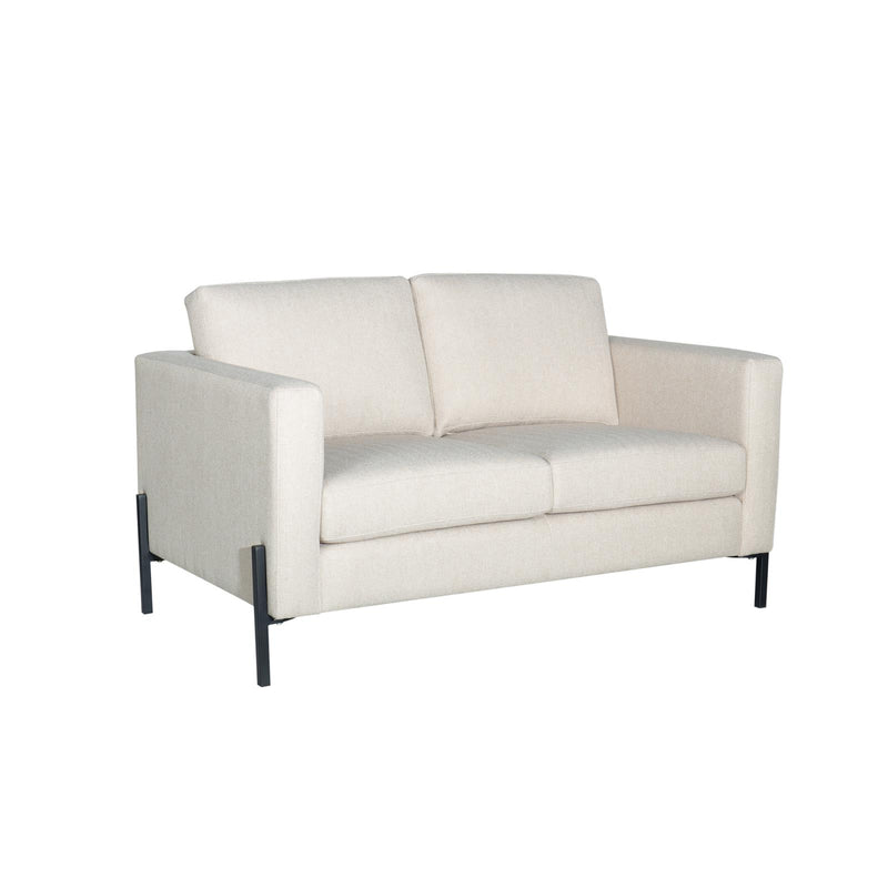 Tilly Upholstered Track Arm Loveseat Oatmeal