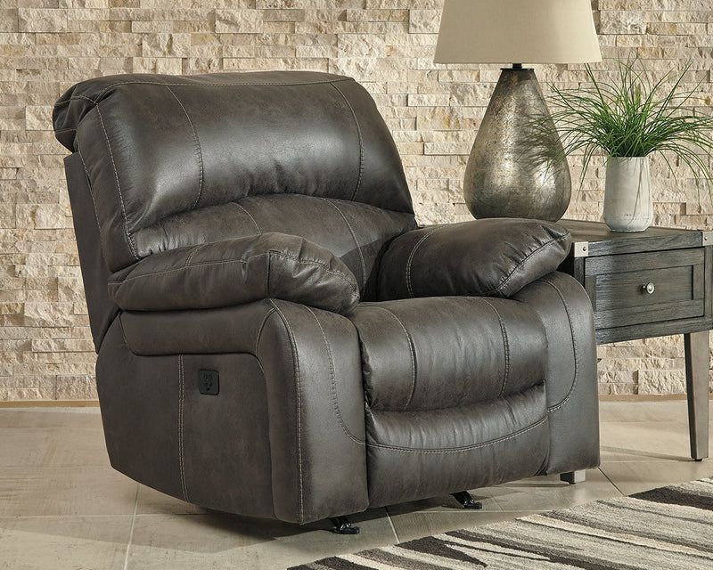 Dunwell Steel Textured Power Recliner