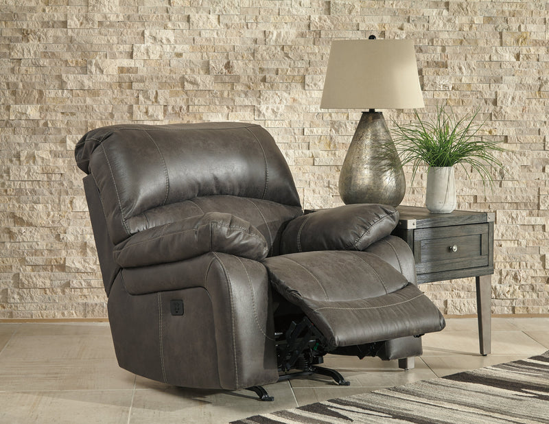 Dunwell Steel Textured Power Recliner