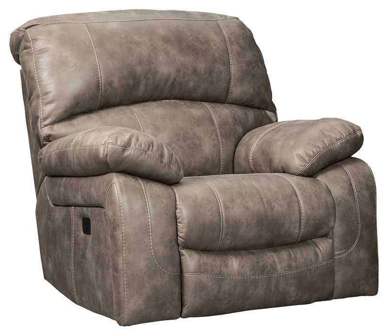 Dunwell Driftwood Textured Power Recliner