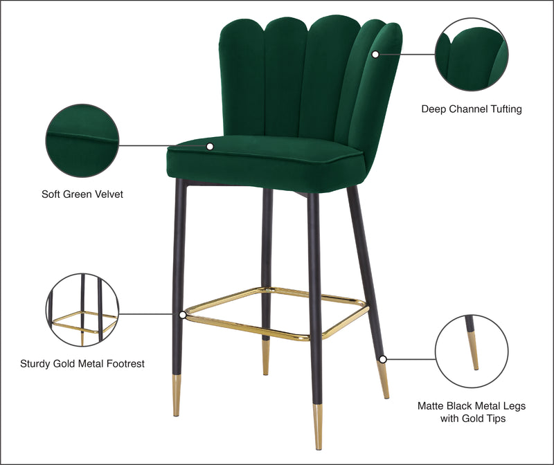 Lily Green Bar Stool