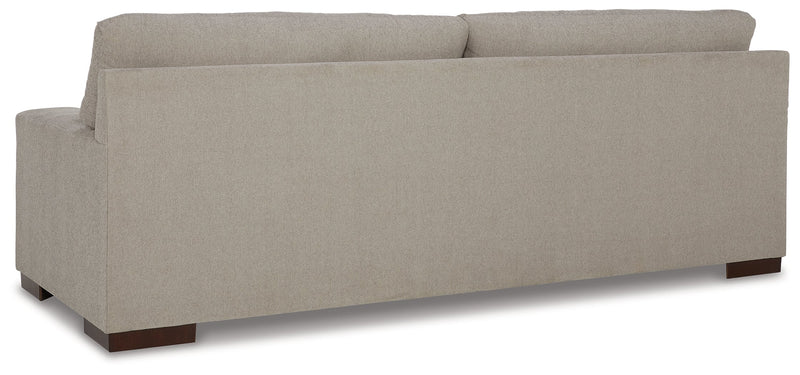 Maggie Flax Chenille Sofa