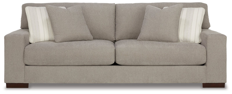 Maggie Flax Chenille Sofa