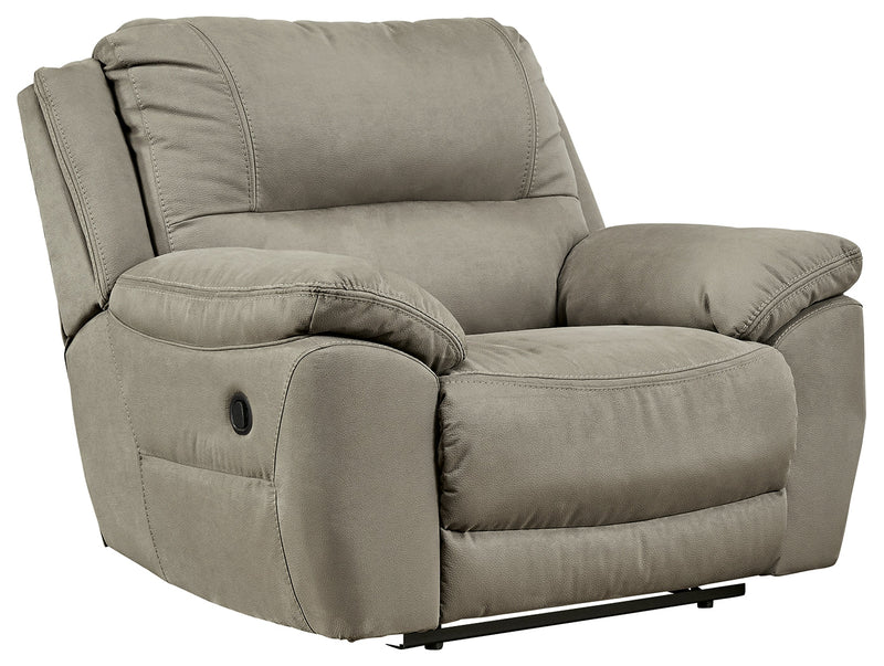 Next-Gen Gaucho Espresso Microfiber Oversized Recliner