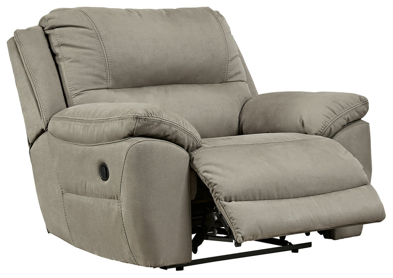 Next-Gen Gaucho Espresso Microfiber Oversized Recliner