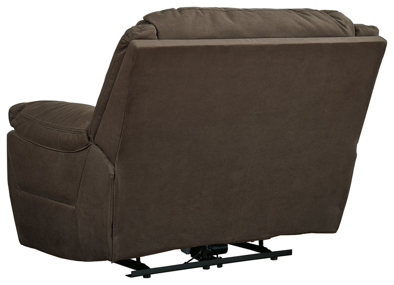 Next-Gen Gaucho Espresso Microfiber Oversized Power Recliner