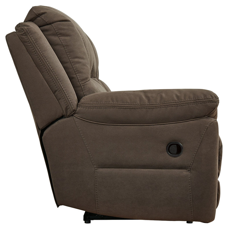 Next-Gen Gaucho Espresso Microfiber Reclining Sofa