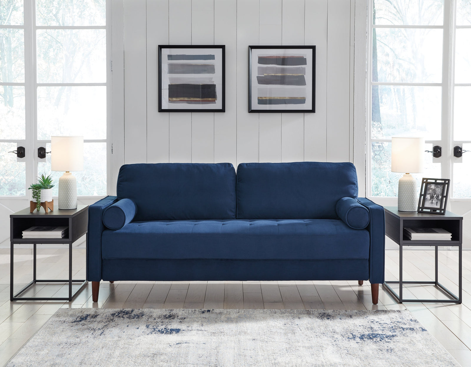 Darlow Indigo Sofa Loveseat And Chair