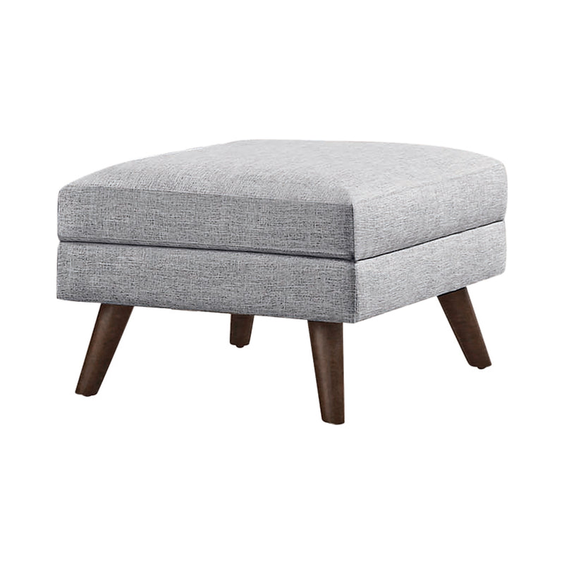 Churchill Rectangular Ottoman Dark Grey