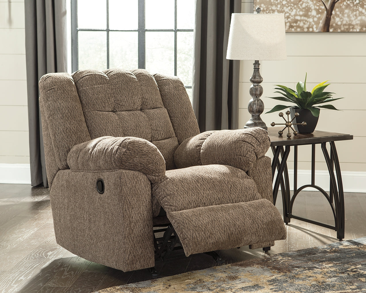 Workhorse Cocoa Chenille Recliner