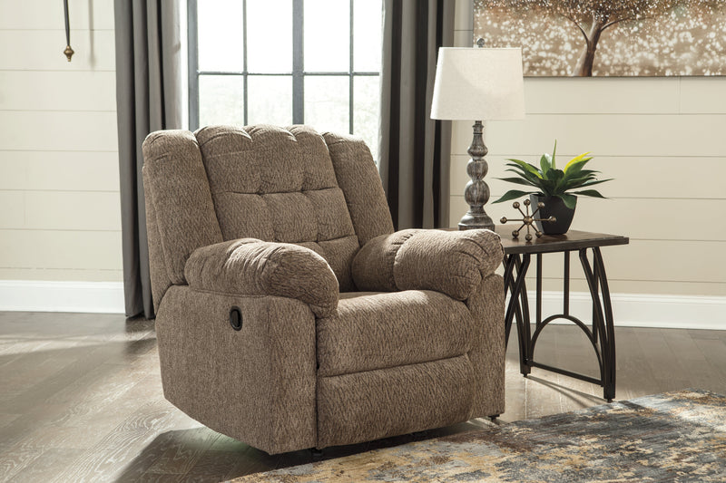 Workhorse Cocoa Chenille Recliner