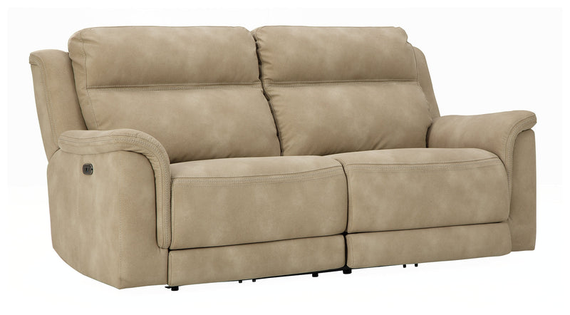 Next-Gen Durapella Sand Microfiber Power Reclining Sofa