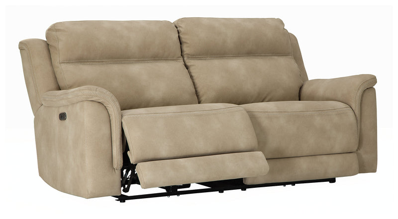 Next-Gen Durapella Sand Microfiber Power Reclining Sofa