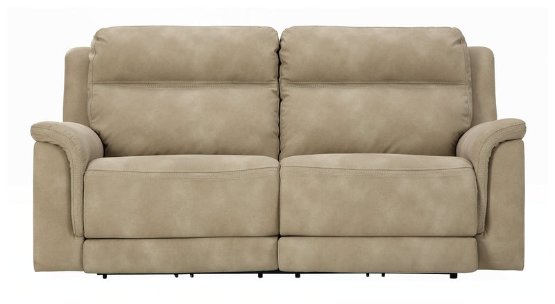 Next-Gen Durapella Sand Microfiber Power Reclining Sofa