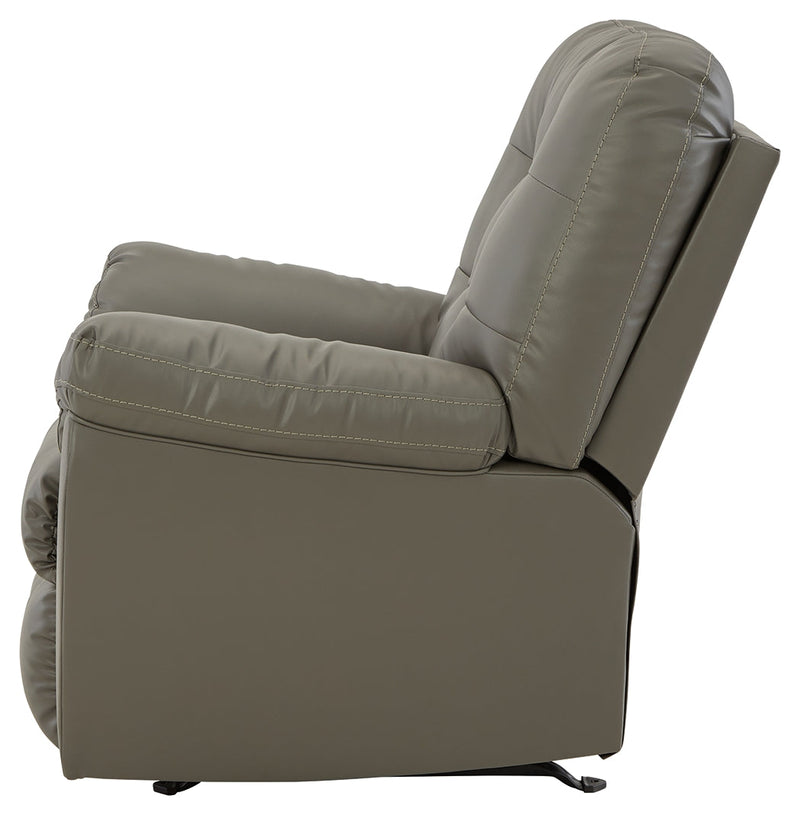 Donlen Gray Synthetic Recliner