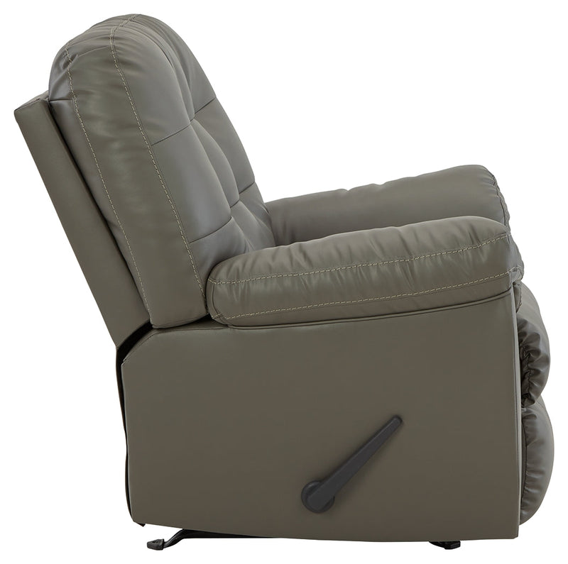 Donlen Gray Synthetic Recliner