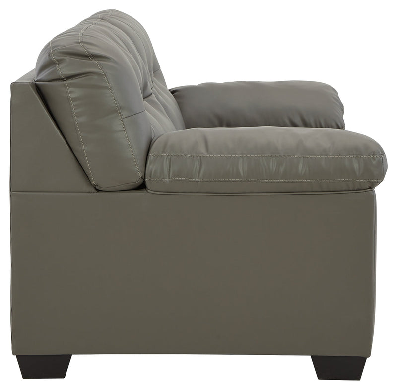 Donlen Gray Sofa Loveseat And Recliner