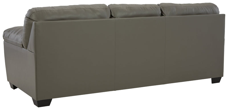 Donlen Gray Synthetic Sofa