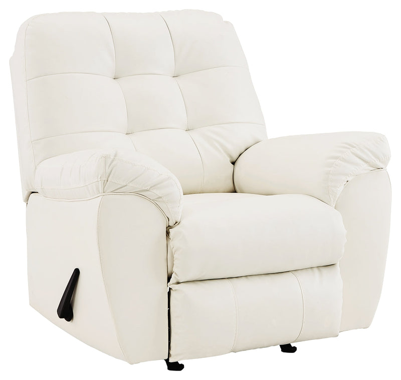 Donlen Chocolate Synthetic Recliner